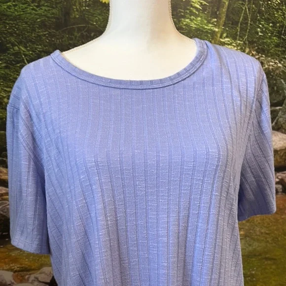 Women's Light Blue Top - Picture 2 of 5